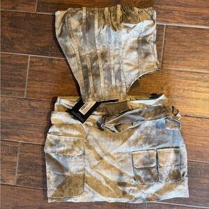 PrettyLittleThing Gray set